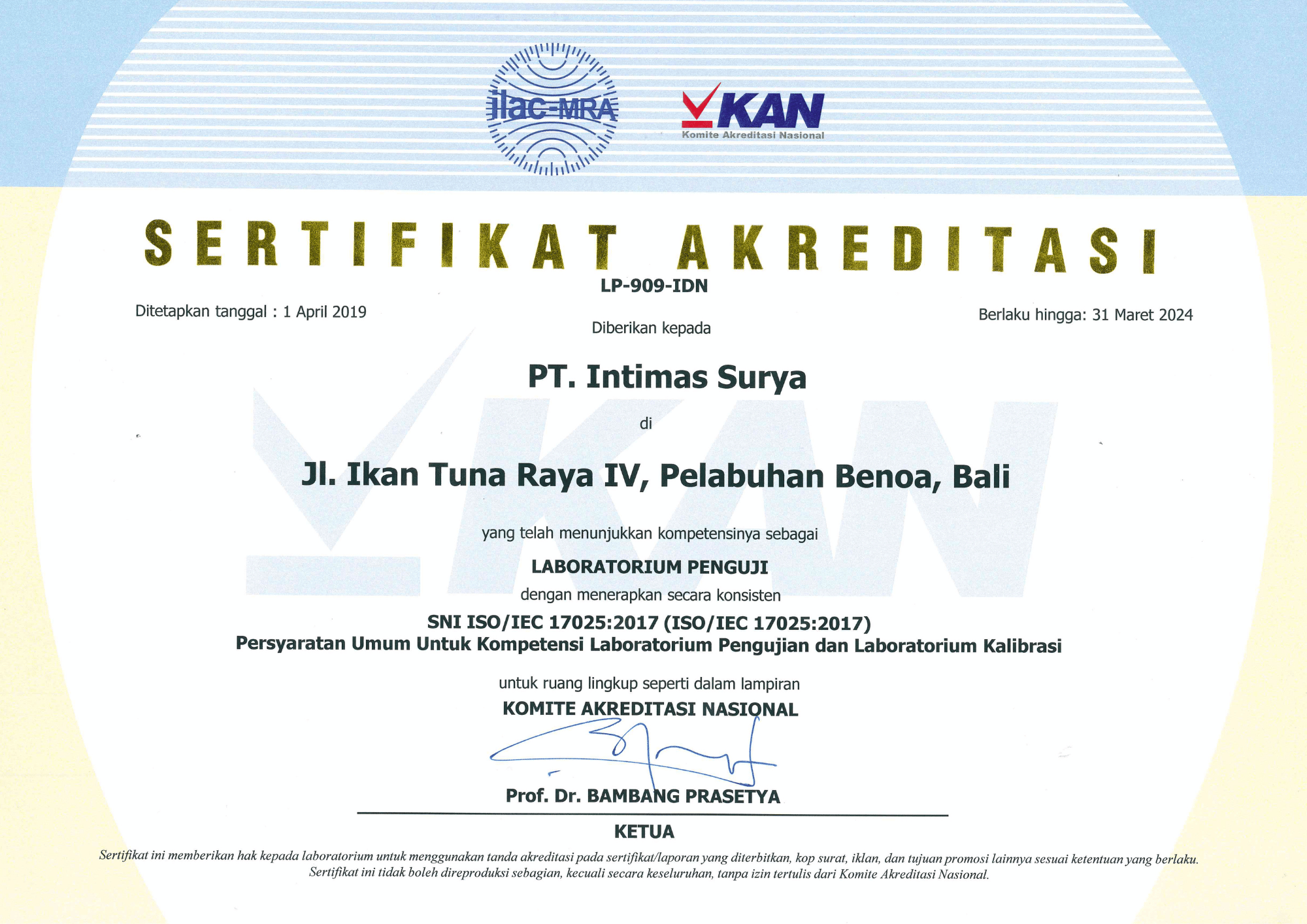 Certification 9